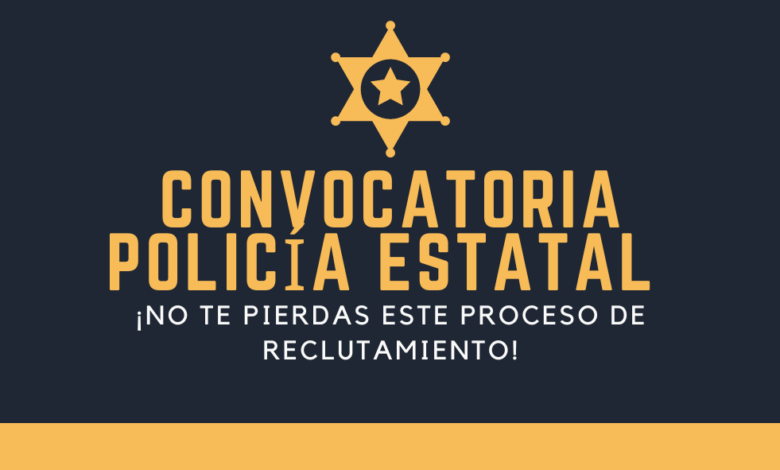 19 convocatoria Policia estatal