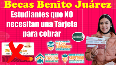 Becas Benito Juárez|¡Becarios que NO requieren una Tarjeta del Bienestar para cobrar su APOYO!, CONSULTA AQUÍ 