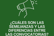 24 Cuales son las semejanzas y las diferencias entre las convocatorias