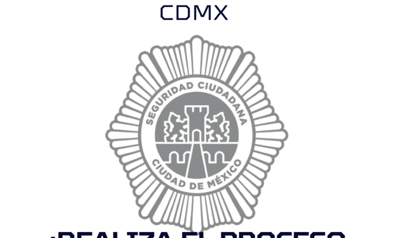 58 CONVOCATORIA POLICIA CDMX