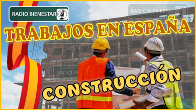 Trabajos en España construcción