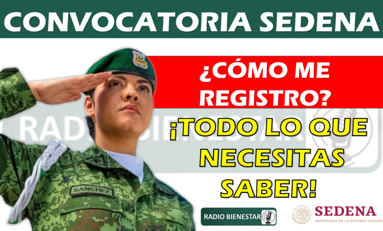 CONVOCATORIA SEDENA