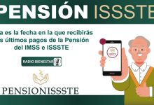 Esta es la fecha en la que recibirás tus últimos pagos de la Pensión del IMSS e ISSSTE