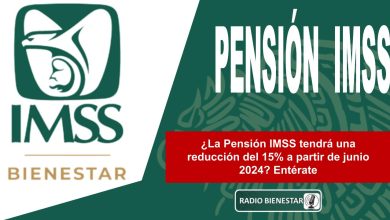 ¿La Pensión IMSS tendrá una reducción del 15% a partir de junio 2024? Entérate
