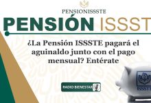 ¿La Pensión ISSSTE pagará el aguinaldo junto con el pago mensual? Entérate