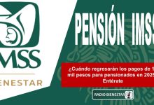 ¿Cuándo regresarán los pagos de 17 mil pesos para pensionados en 2025? Entérate