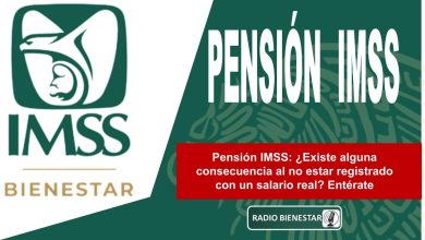 Pensión IMSS: ¿Existe alguna consecuencia al no estar registrado con un salario real? Entérate