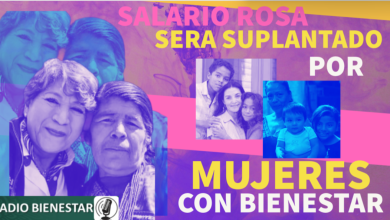 El Salario Rosa serÃ¡ sustituido por nuevo programa llamado Mujeres con Bienestar EDOMEX