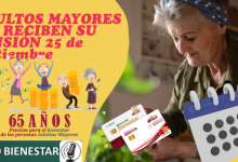 ADULTOS MAYORES que RECIBEN SU PENSIÓN 25 de septiembre