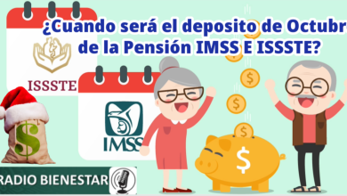¿Cuando será el deposito de Octubre de la Pensión IMSS E ISSSTE?
