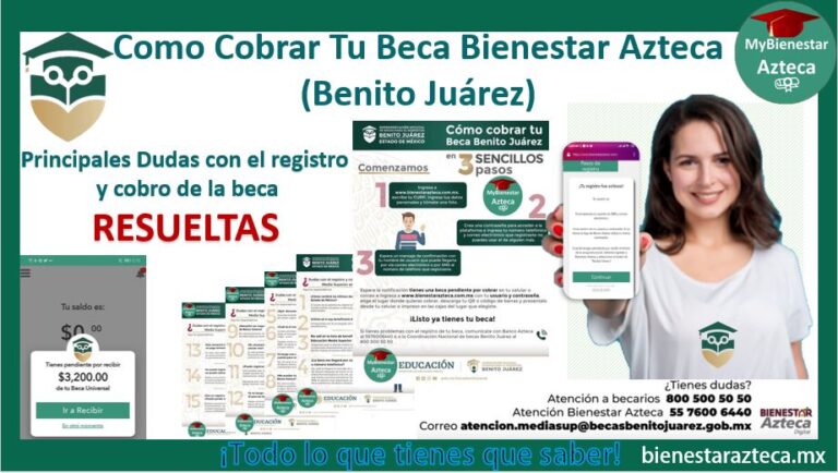 Como Cobrar Tu Beca Bienestar Azteca