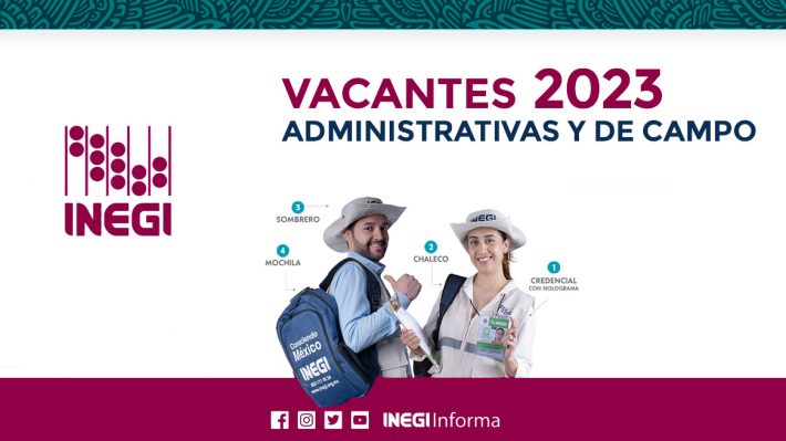 Convocatoria INEGI