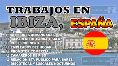 Trabajos en Ibiza EspaÃ±a