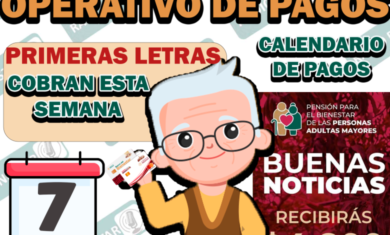 ¡ENTERATE! BENEFICIARIOS QUE COBRAN ESTA SEMANA| PENSIÓN BIENESTAR