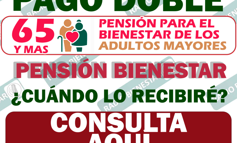 ADULTOS MAYORES QUE RECIBIRÁN PAGO DOBLE DURANTE ESTE MES DE SEPTIEMBRE