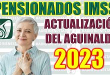 Actualización sobre el Aguinaldo de la Pensión del IMSS 2023