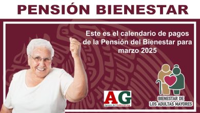 Este es el calendario de pagos de la Pensión del Bienestar para marzo 2025