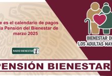 Este es el calendario de pagos de la Pensión del Bienestar de marzo 2025