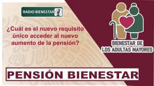 ¿Cuál es el nuevo requisito único acceder al nuevo aumento de la pensión?