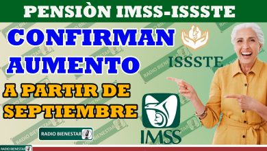 ¡Excelente noticia! Abra un aumento para las personas pensionadas del IMSS e ISSSTE en el mes de septiembre