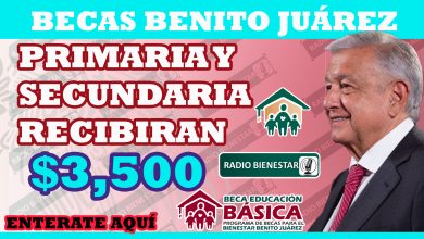Â¡Becas Benito JuÃ¡rez! EntÃ©rate de todo sobre el pago de $3,500 de la beca para los beneficiarios de primaria y secundariaÂ 