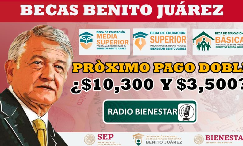 ¡Muy buenas noticias! Estudiantes de la beca Benito Juárez recibirán $10,300 y $3,500