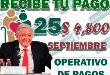 ABUELITOS QUE RECIBEN DEPÓSITO DE $ 4,800 PESOS EL LUNES 25 DE SEPTIEMBRE