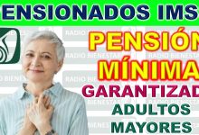 Pensionados del IMSS con la Pensión Mínima Garantizada