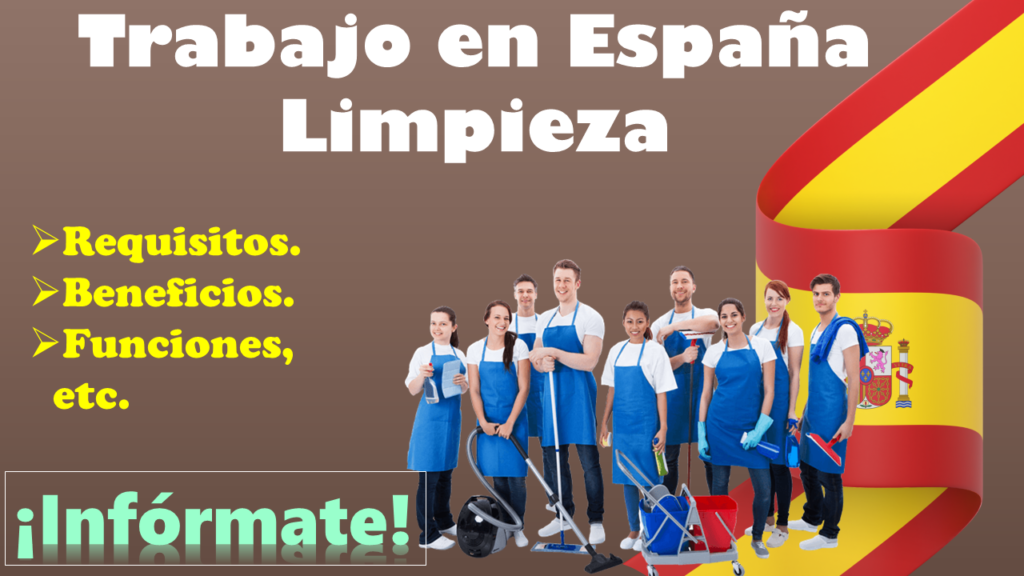 Trabajo en España Limpieza