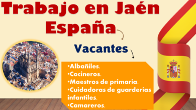 Trabajo en Jaén España