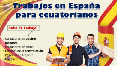 Trabajos en EspaÃ±a para ecuatorianos