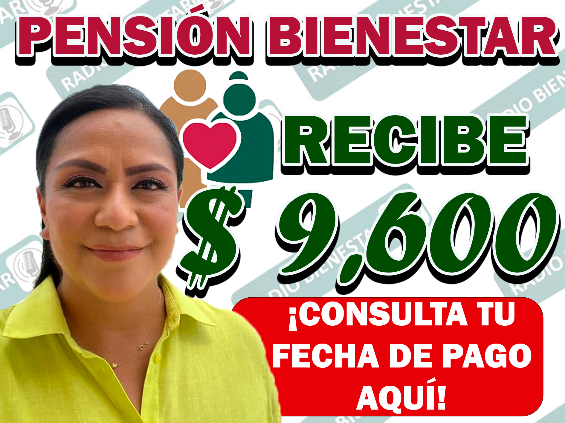 ¡FECHAS DE PAGO! ADULTOS MAYORES RECIBIRÁN $ 9,600 | PENSIÓN DEL BIENESTAR