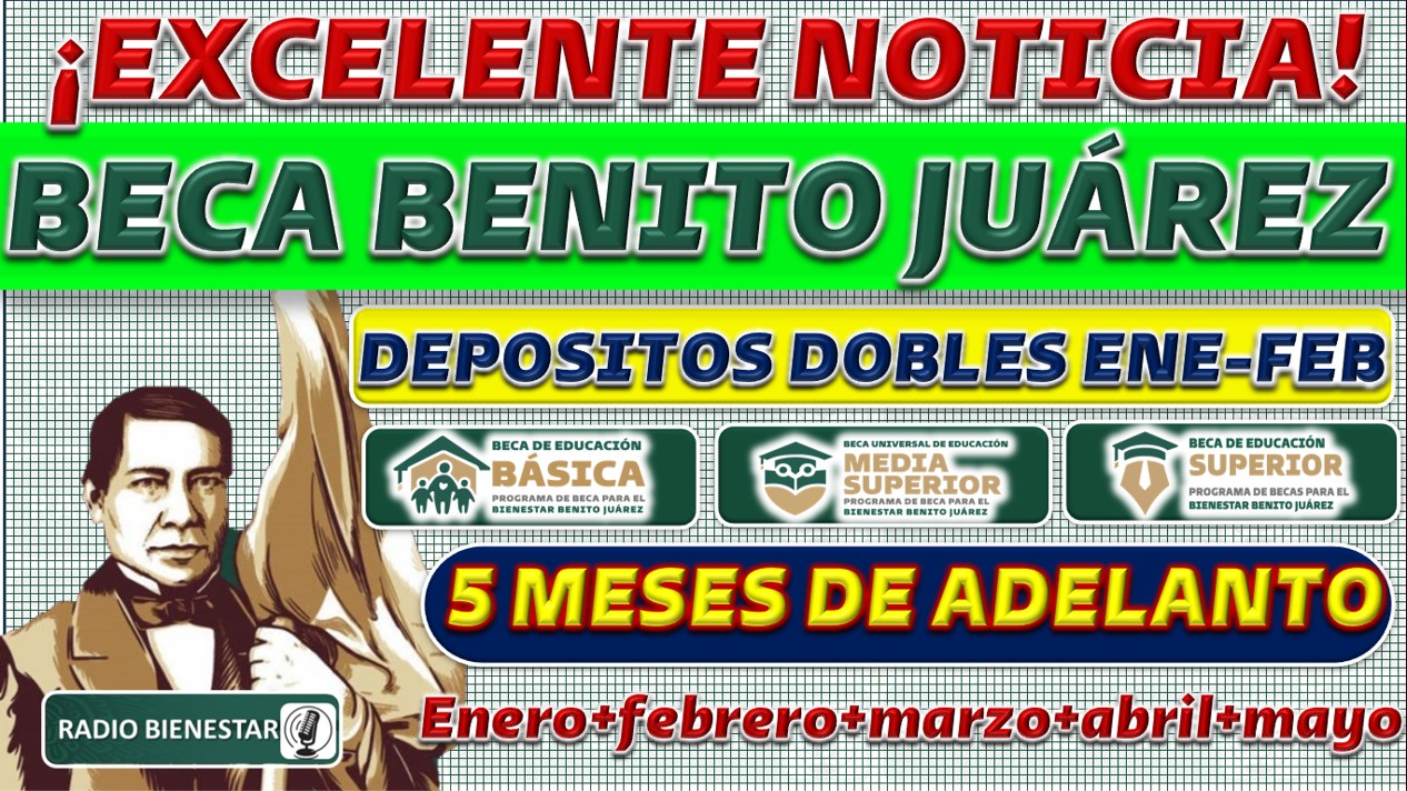  Programa de Becas Benito Juárez Adelanta Pagos