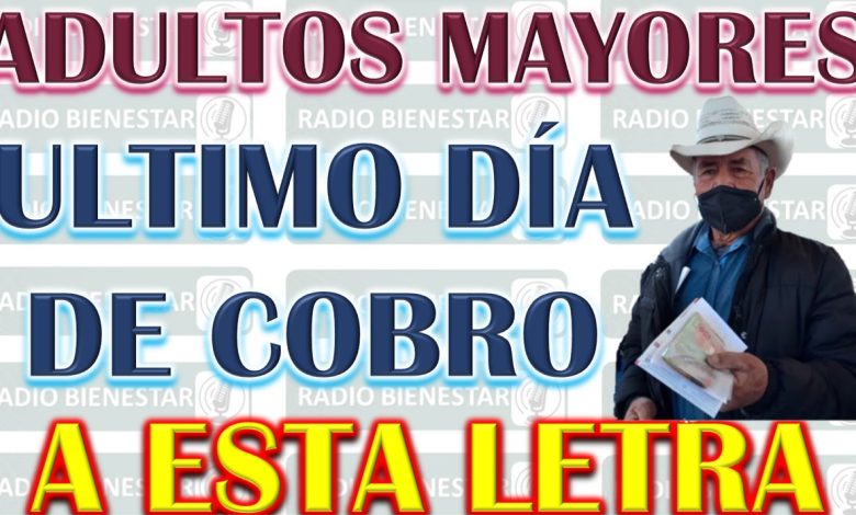 Pago de Pensiones para Adultos Mayores del 7 de julio de 2023