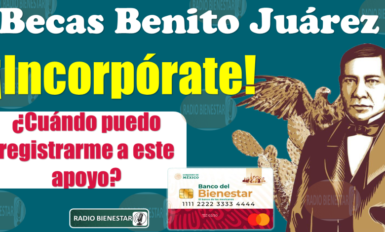 🚨🚨 ¡¡Atención alumnos de las Becas Benito Juárez!!, en esta FECHA podrás llevar a cabo tu REGISTRO al programa 😱😱