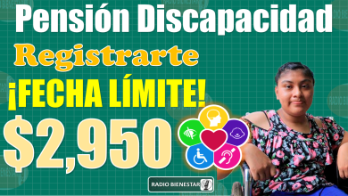 😱😱 Conoce la FECHA LÍMITE para el registro a la Pensión para el Bienestar de las Personas con Discapacidad|INFÓRMATE 🚨🚨