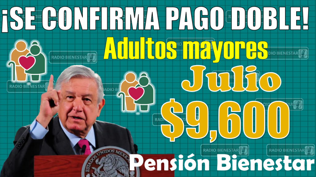 😱🤯 Atención Pensionados ¡SE CONFIRMA PAGO DOBLE! Para estos adultos mayores|PENSIÓN BIENESTAR 🥳🤑