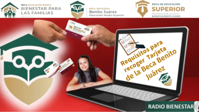 Requisitos para recoger la tarjeta para poder cobrar los pagos de la Beca Benito JuÃ¡rez.