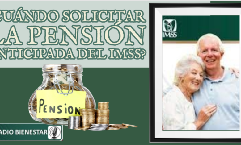 ¿Cuándo solicitar la pensión anticipada del IMSS?
