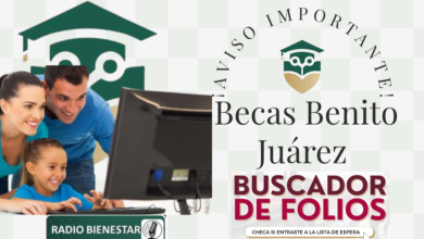 Becas Benito Juárez Buscador de Folios ¡AVISO IMPORTANTE!