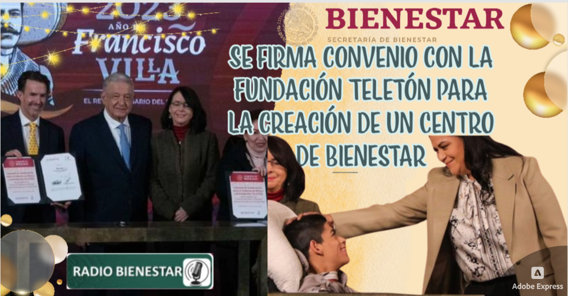 Se firma convenio con la Fundación Teletón para la creación de un Centro de Bienestar