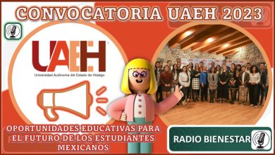 Convocatoria UAEH 2023: Oportunidades educativas para el futuro de los estudiantes mexicanos