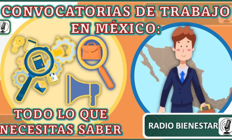 Convocatorias de trabajo en México: todo lo que necesitas saber