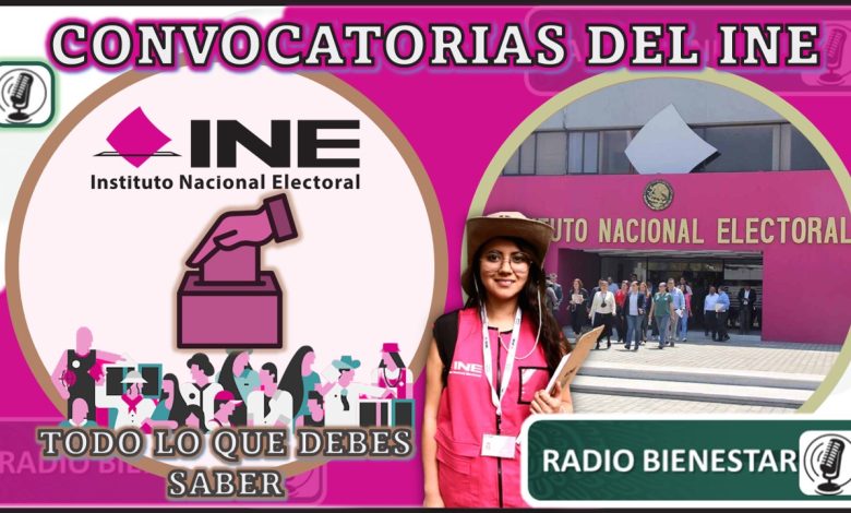 Convocatorias del INE: El Instituto Nacional Electoral Todo lo que debes saber