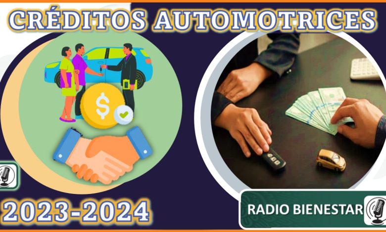 Créditos automotrices 2023-2024