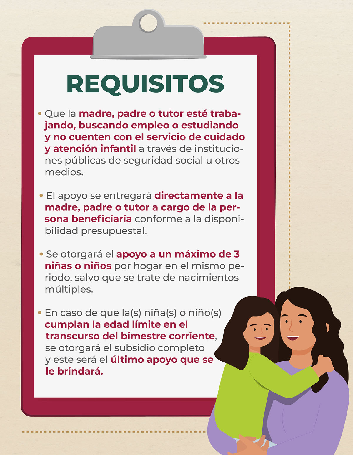Beca Para Madres Solteras: requisitos para obtenerla.