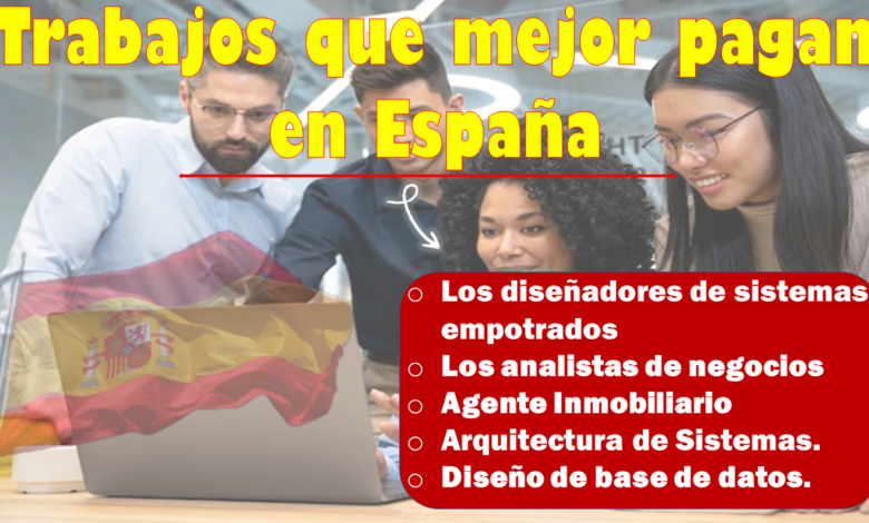Trabajos que mejor pagan en España