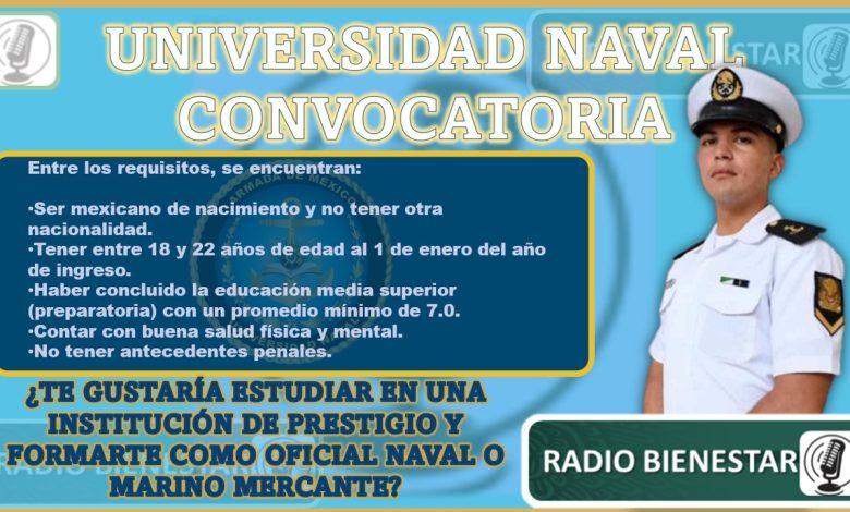 Universidad Naval convocatoria