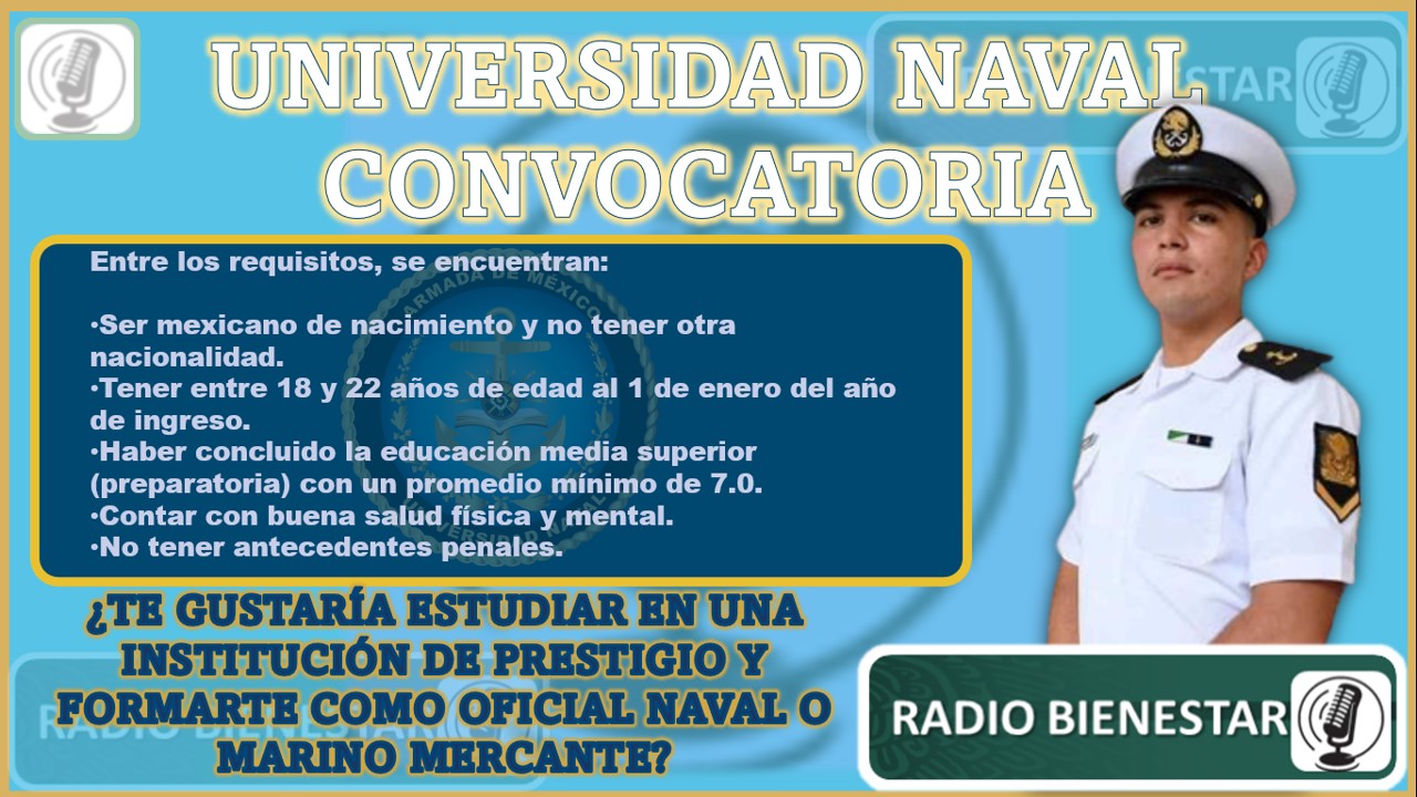 Universidad Naval convocatoria
